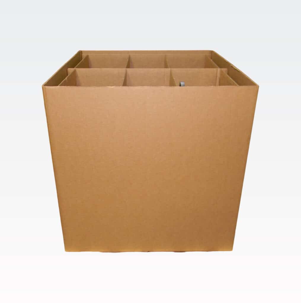 Storage box for organizing items, perfect for shipping and home organization.