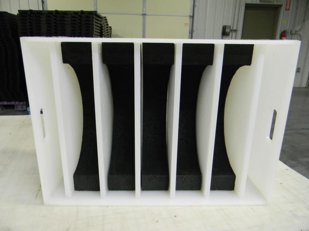 Foam separation system for efficient liquid and solid separation in industrial applications.