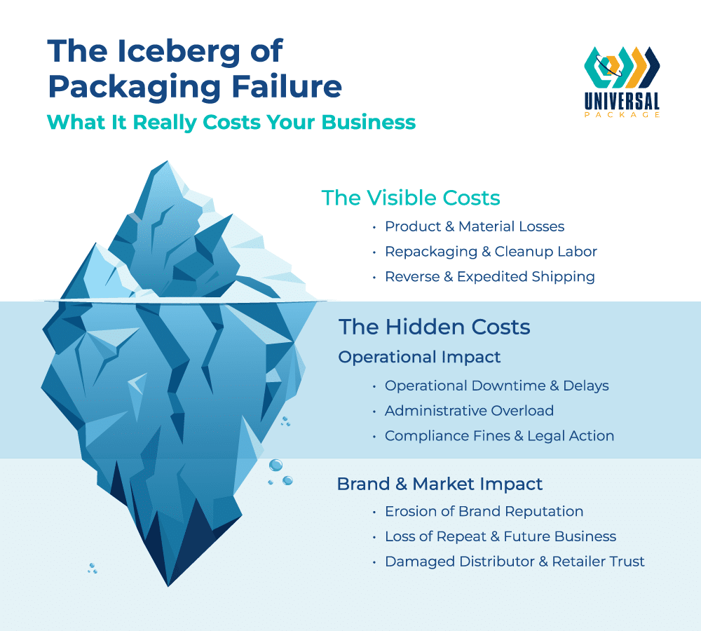 Discover the hidden costs of packaging failure impacting your business profitability.