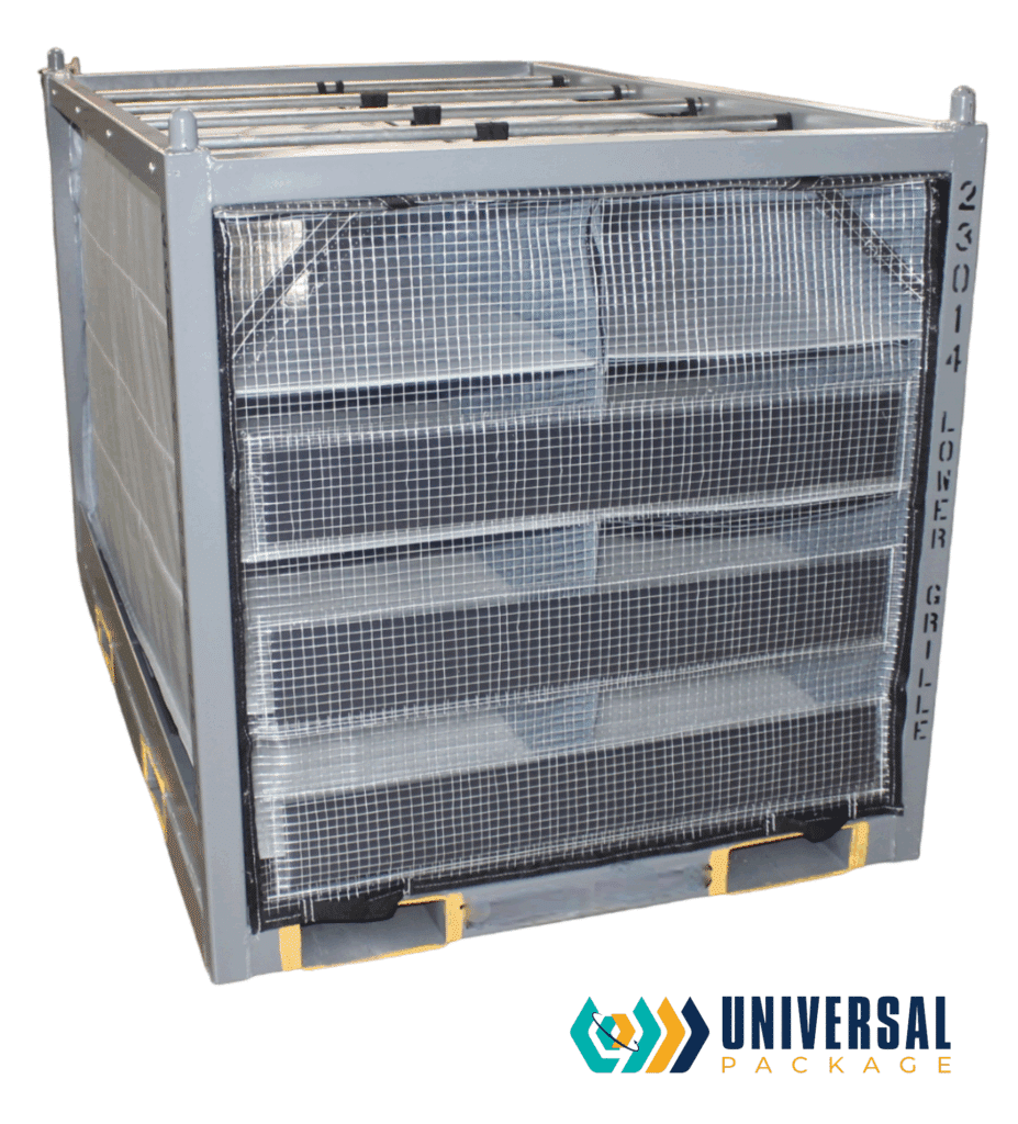 Heavy-duty sewn fabric dunnage by Universal Package.