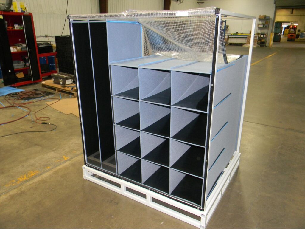 Organized storage unit solutions for maximizing efficiency in small spaces.